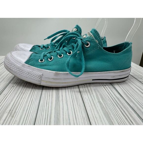 Converse Teal Green Climate Counter Water Repellant Low Top Sneaker W 8.5 /M 6.5 - Picture 3 of 9